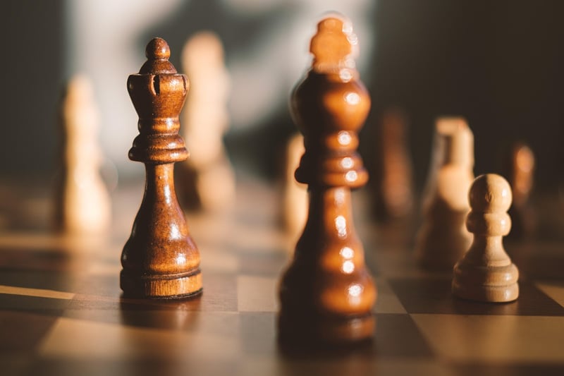 Chess pieces for strategic planning